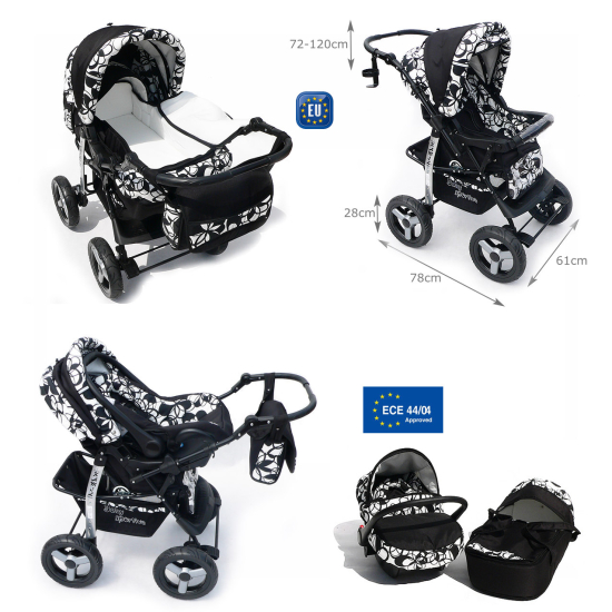 Wózek dziecięcy KAMIL